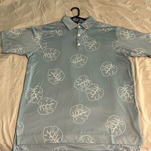 Light blue footjoy polo
